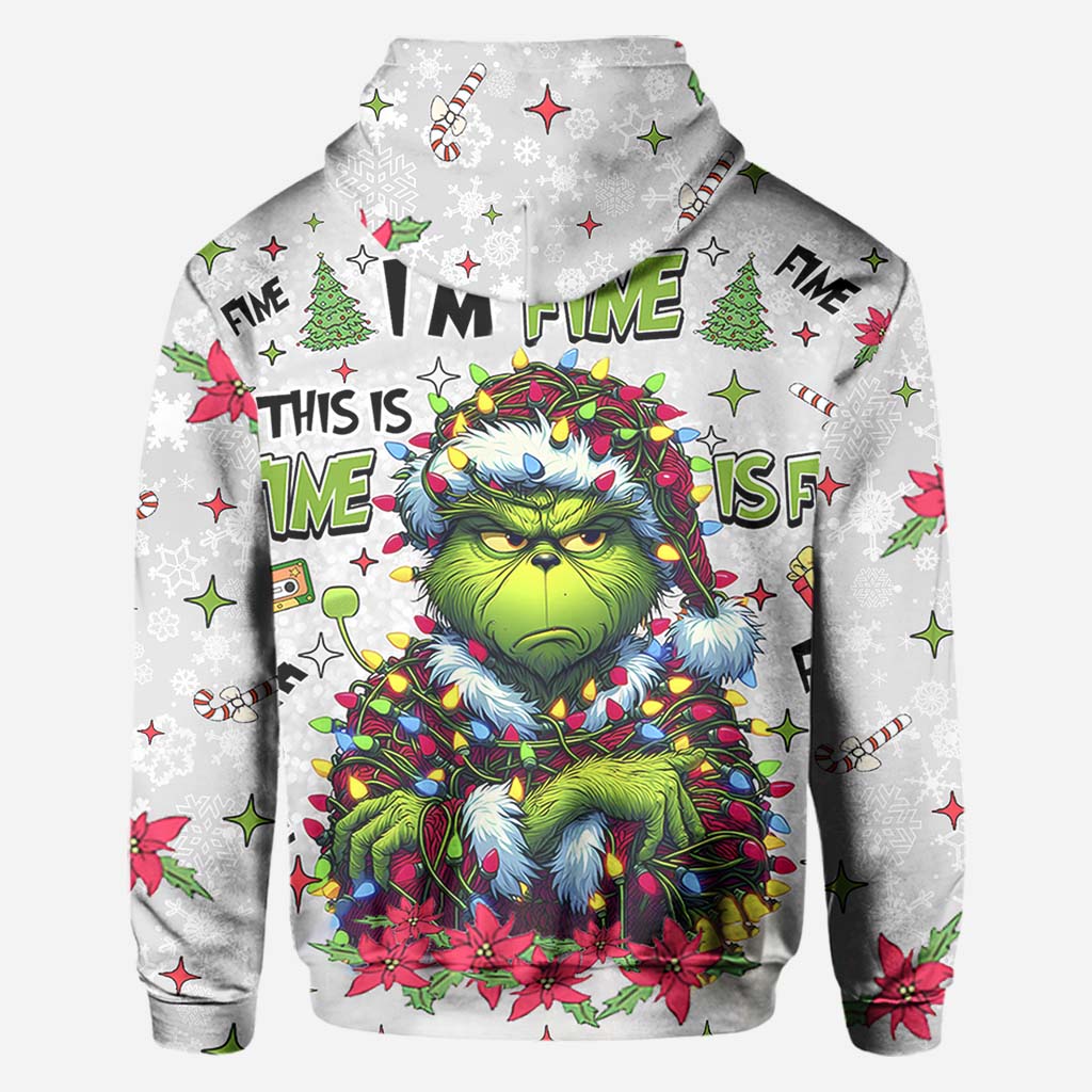 Personalized Christmas All Over Shirt Grinch Design Gift All Over Shirt GradoCreations