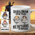 Personalized Dadalorian Mug Custom Family Design Gift Mug GradoCreations