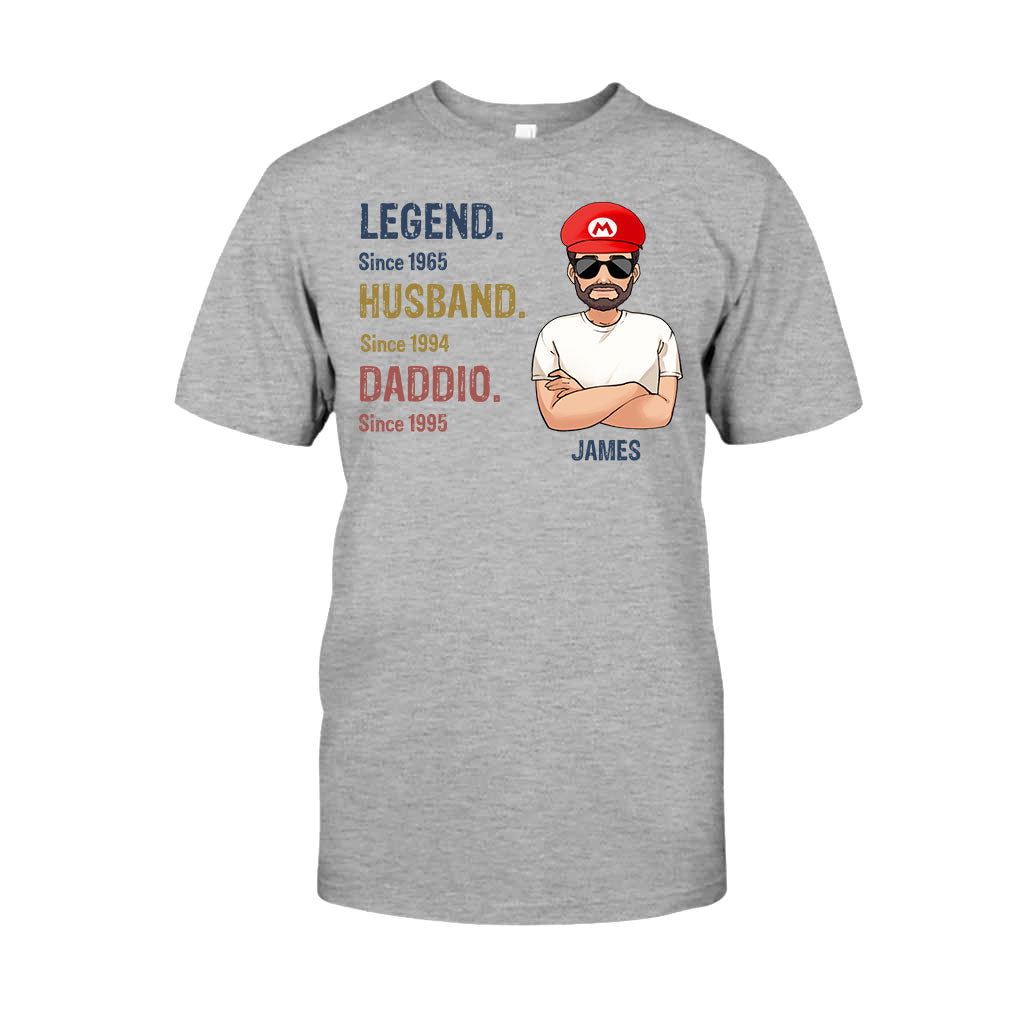 Personalized Super Plumber T-Shirt & Hoodie for Dad | Custom Name Gift T-shirt & Hoodie GradoCreations