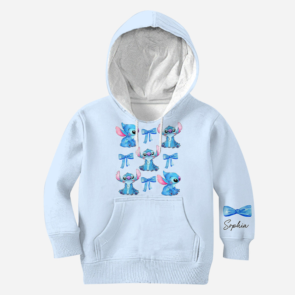 Personalized Stitch All Over Shirt Cute Gift for Kids All Over Shirt GradoCreations