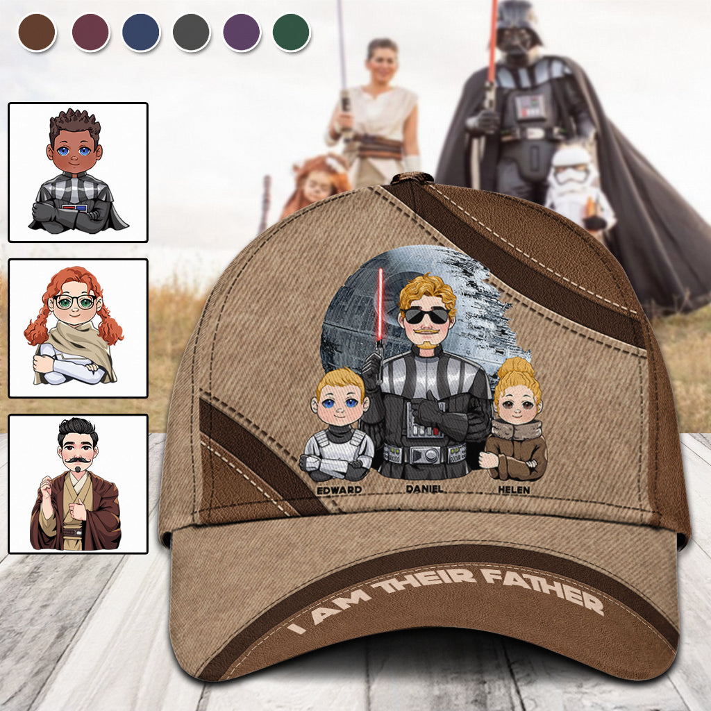 Personalized Classic Cap I Am Their Father Gift for Dad Classic Cap GradoCreations