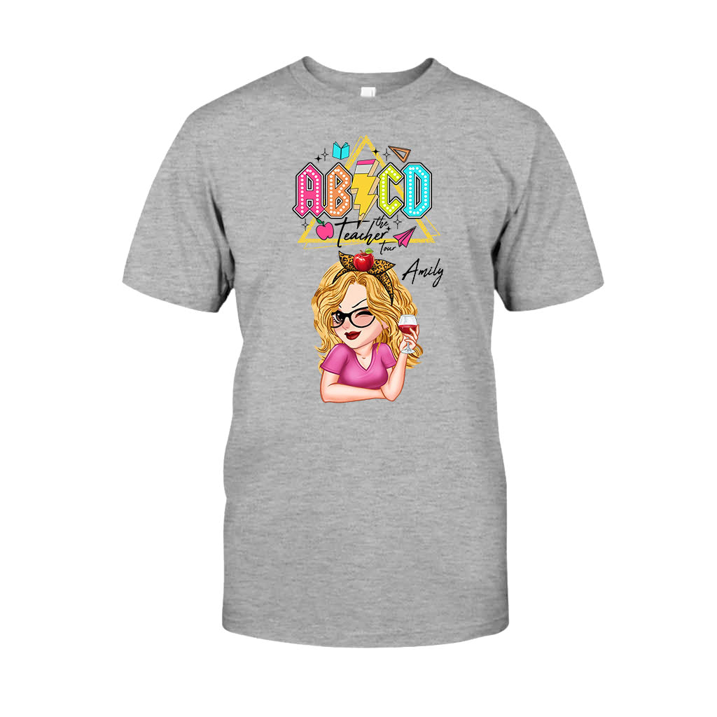 Personalized Teacher T-shirt & Hoodie Custom Name Gift for Teacher T-shirt And Hoodie GradoCreations
