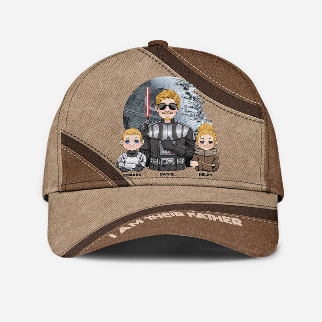 Personalized Classic Cap I Am Their Father Gift for Dad Classic Cap GradoCreations