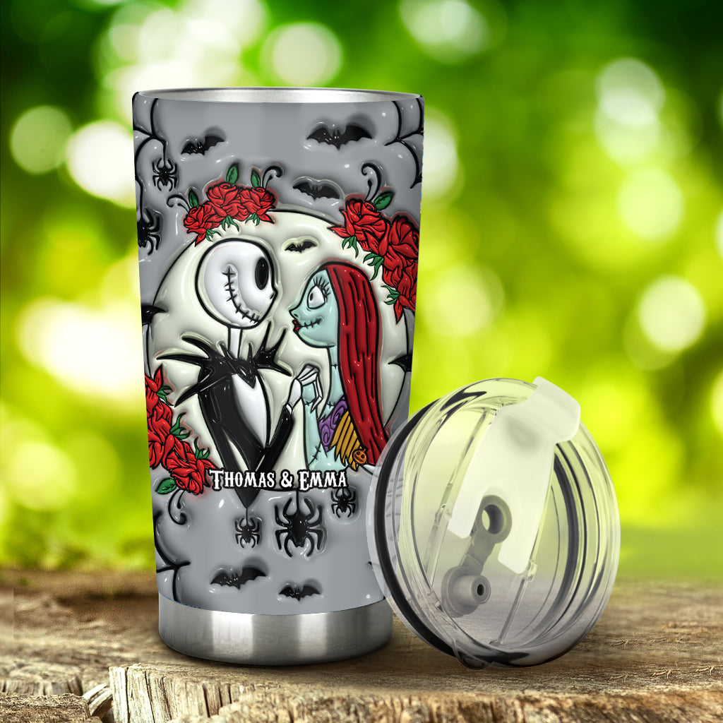 Personalized Nightmare Tumbler Custom Names Unique Gift Tumbler GradoCreations
