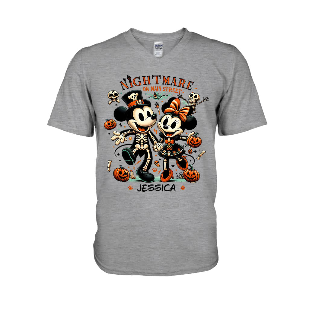 Personalized Nightmare On Main Street T-shirt & Hoodie for Halloween Gift T-shirt & Hoodie GradoCreations