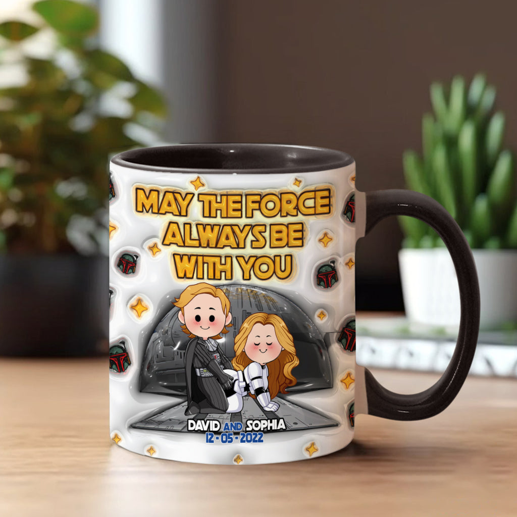 Personalized Star Wars Accent Mug Custom Name Gift for Fans Accent Mug GradoCreations