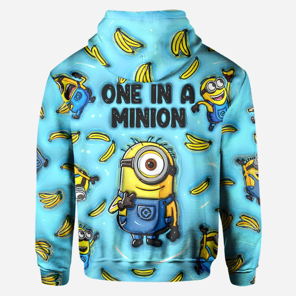 Personalized Minion All Over Shirt Custom Name Birthday Gift All Over Shirt GradoCreations