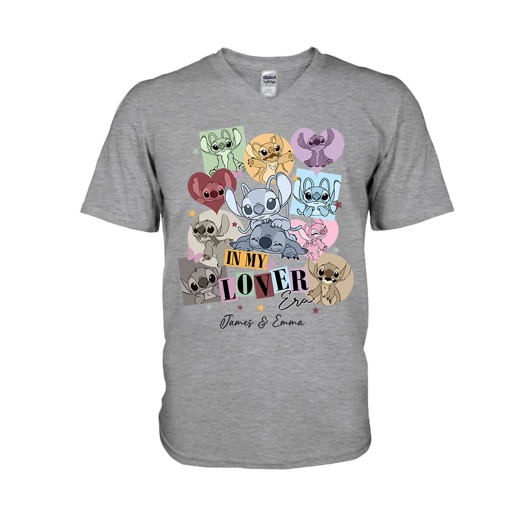 Personalized Couple T-shirt & Hoodie with Custom Names Gift for Her & Him T-shirt & Hoodie GradoCreations