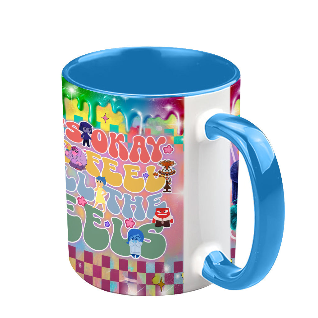 Personalized Accent Mug with Colorful Design for Any Occasion Accent Mug GradoCreations