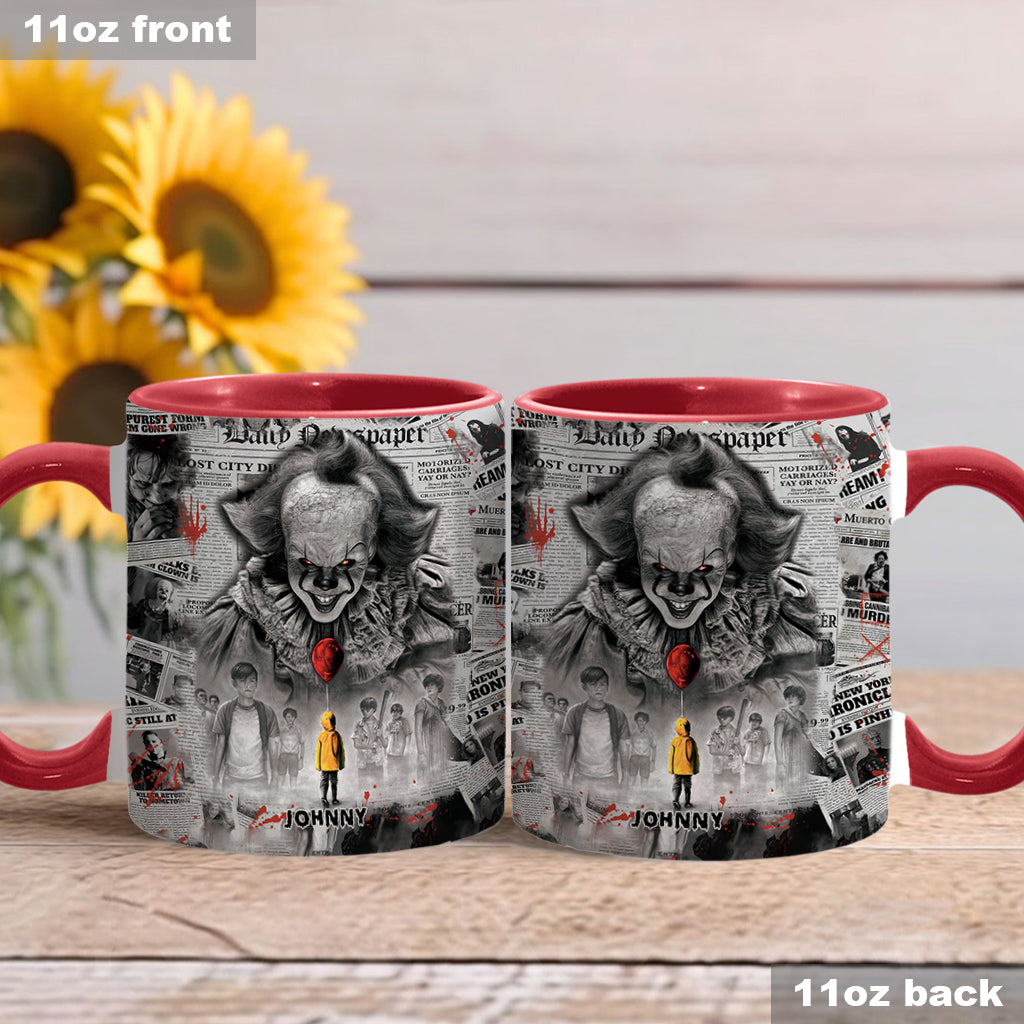 Personalized Horror Movie Accent Mug Custom Gift for Fans Accent Mug GradoCreations