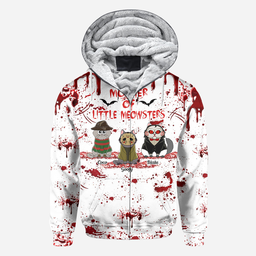 Personalized Cat Themed All-Over Print Shirt for Cat Lovers All Over Shirt GradoCreations