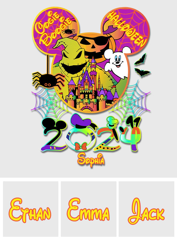 Personalized Halloween Mouse Decal Custom Name Gift Decal Full GradoCreations