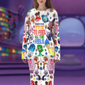 Personalized Pajama Set Cute Long Sleeve Leggings Gift for Kids Pajamas Set GradoCreations
