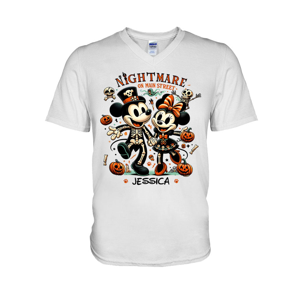 Personalized Nightmare On Main Street T-shirt & Hoodie for Halloween Gift T-shirt & Hoodie GradoCreations