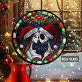 Personalized Stained Glass Suncatcher Unique Christmas Gift Stained Glass Suncatcher GradoCreations
