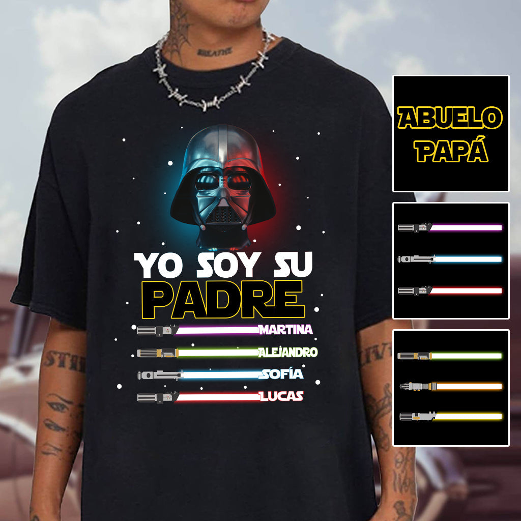 Personalized Yo Soy Su Padre T-shirt & Hoodie Gift for Dad T-shirt & Hoodie GradoCreations