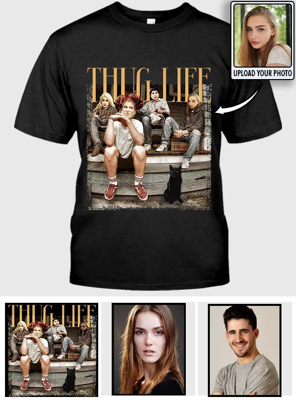 Personalized Bad Witches T-Shirt & Hoodie Custom Photo Gift T-shirt & Hoodie GradoCreations