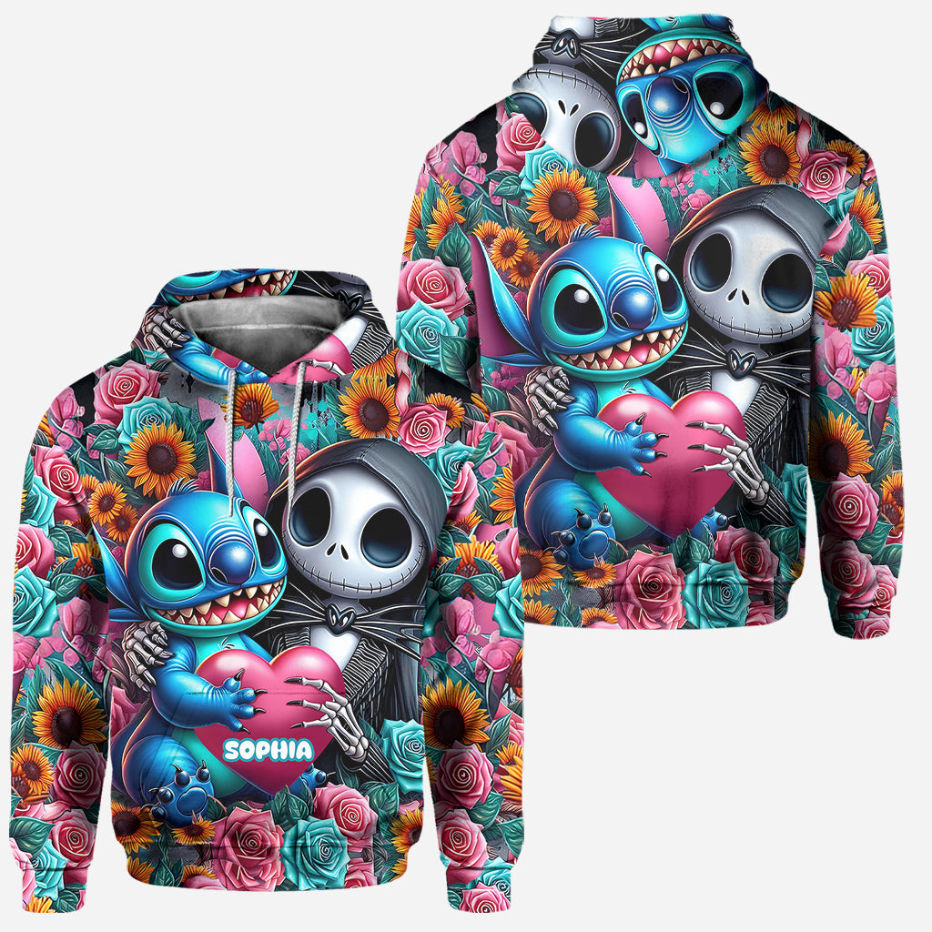 Personalized Nightmare Hoodie and Leggings Gift for Halloween Hoodie & Leggings GradoCreations