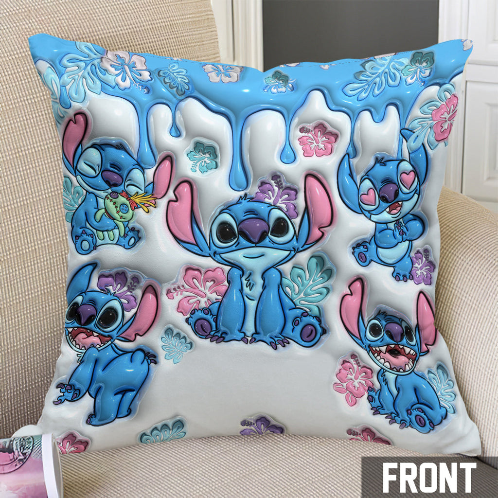 Personalized Throw Pillow with Ohana Design for Family Gift Throw Pillow GradoCreations