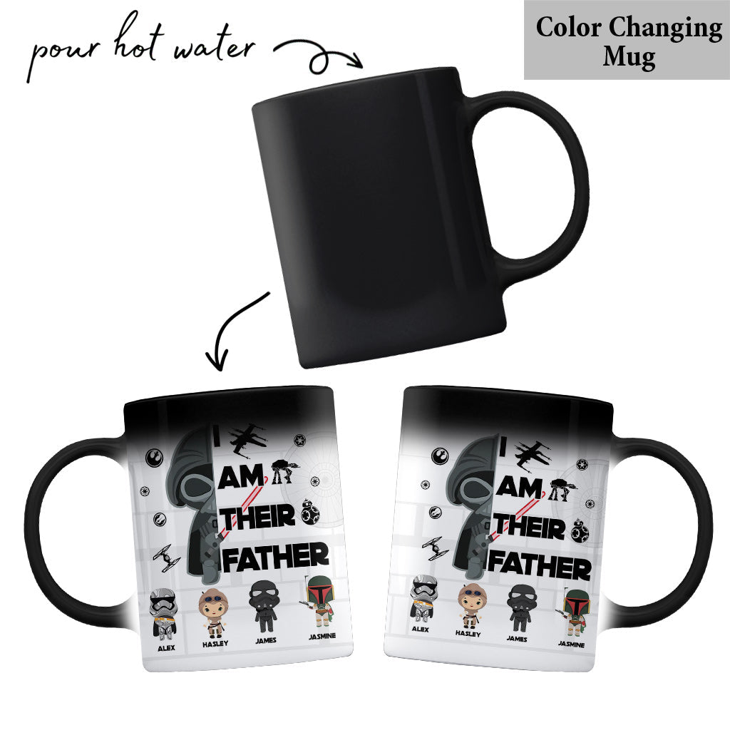 Personalized Star Wars Mug Custom Name Gift for Dad Mug GradoCreations