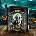 Personalized Beetlejuice Accent Mug Custom Name Gift for Halloween Accent Mug GradoCreations