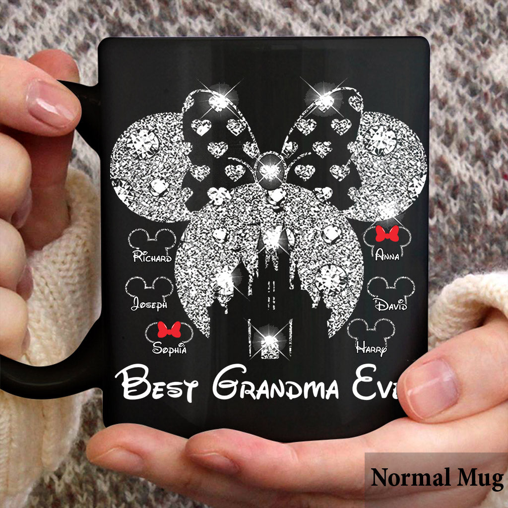 Personalized Best Grandma Ever Mouse Mug Custom Name Gift Mug GradoCreations