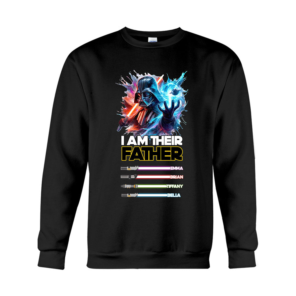 Personalized I Am Their Father T-shirt Gift for Dad T-shirt & Hoodie GradoCreations