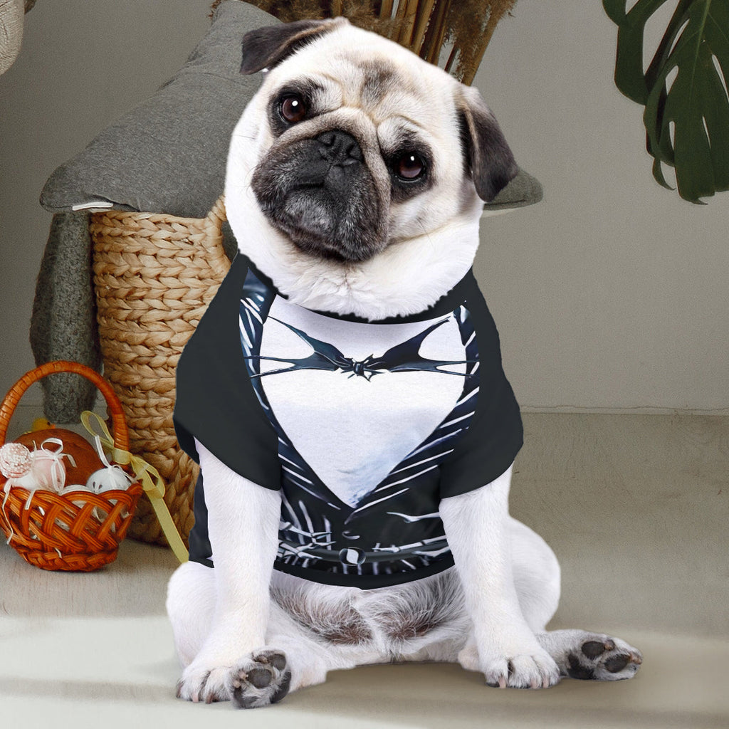 Personalized Skellington Dog Shirt Custom Pet Costume Pet Shirt GradoCreations