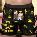 Personalized Jedi Sith Men's Boxer Briefs Custom Name Gift Men Boxer Briefs GradoCreations