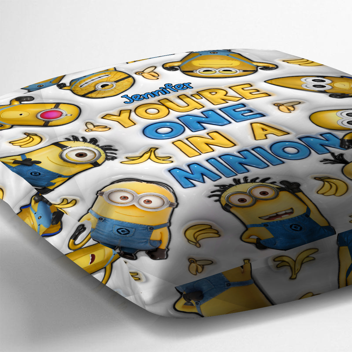 Personalized You're One In A Minion Throw Pillow Gift Throw Pillow GradoCreations