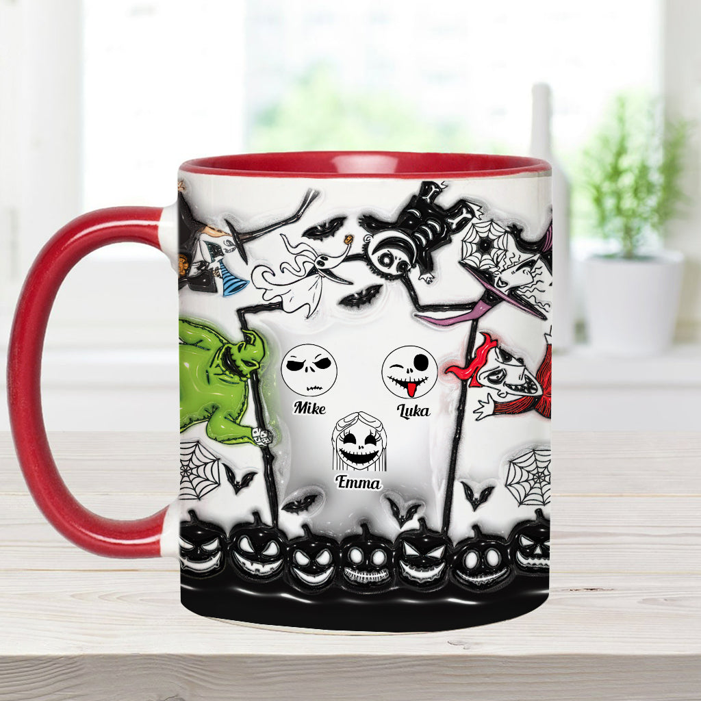 Personalized Nightmare Accent Mug Custom Name Gift for Mom or Dad Accent Mug GradoCreations