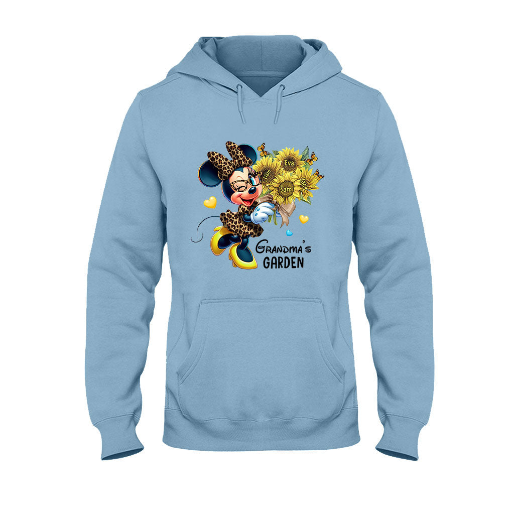 Personalized Grandma's Garden T-shirt & Hoodie with Custom Names Gift T-shirt & Hoodie GradoCreations