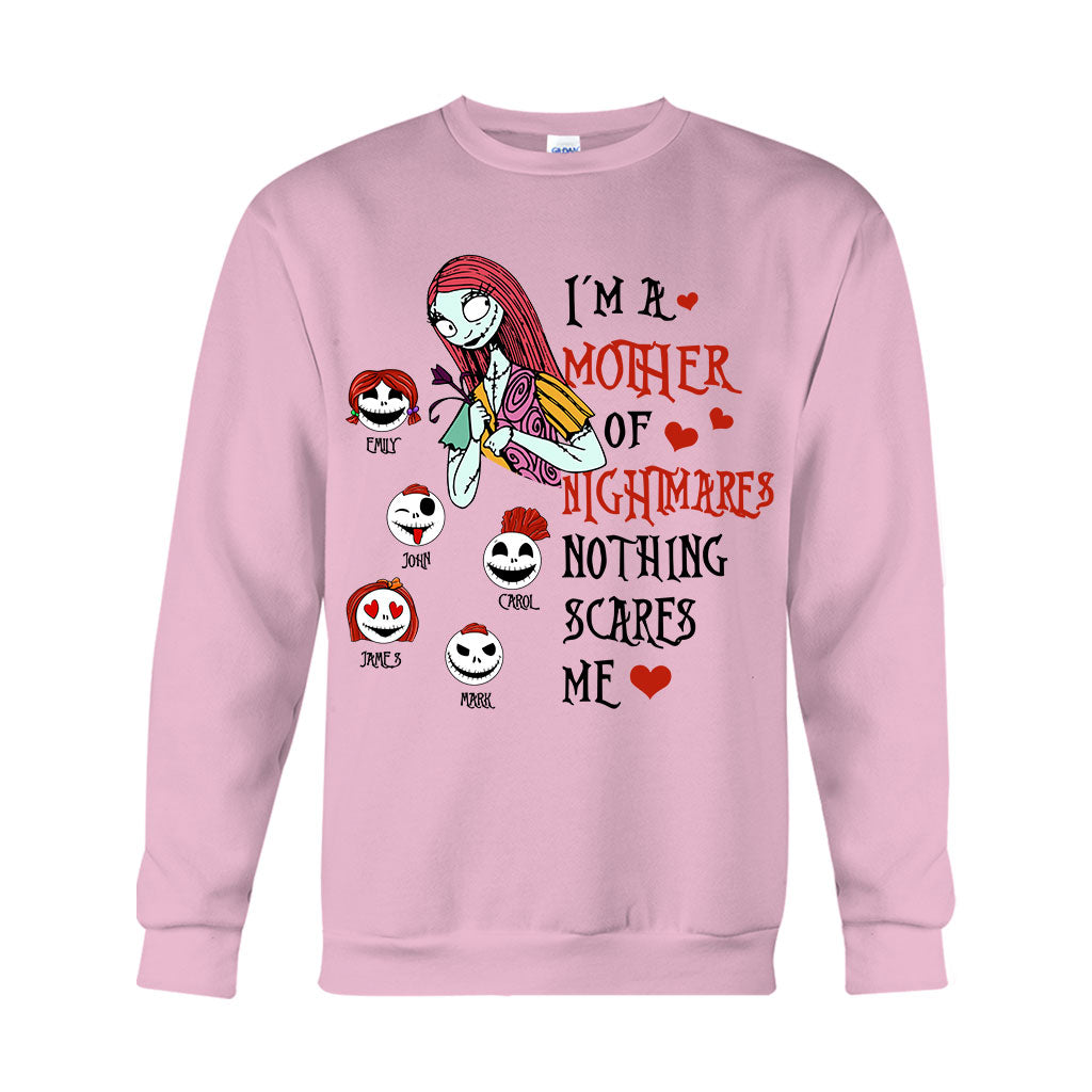 Personalized Nightmare T-shirt and Hoodie Gift for Dad | Halloween & Father's Day T-shirt & Hoodie GradoCreations