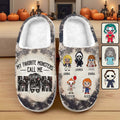 Personalized Mother Slippers My Favorite Monsters Call Me Mom Gift Slippers GradoCreations