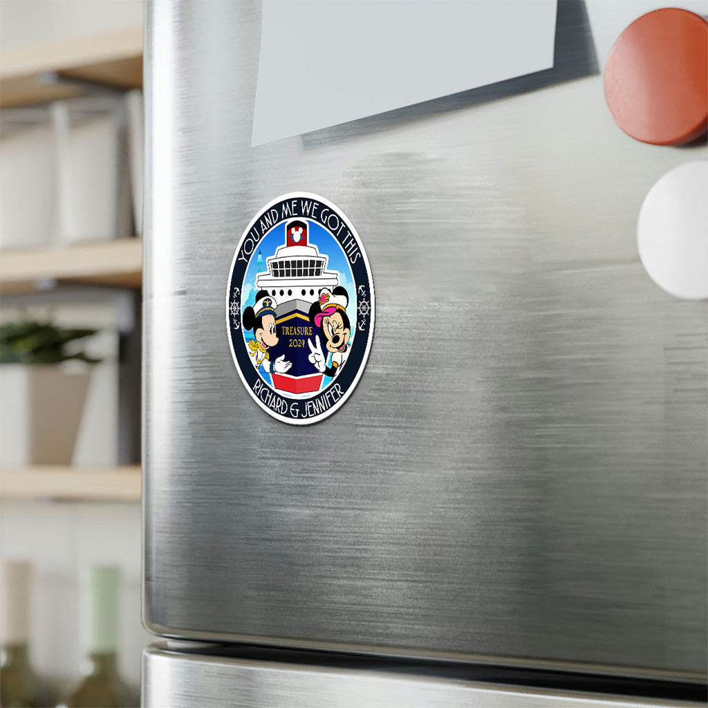 Personalized Mouse Magnet Custom Family Gift for Home Magnet GradoCreations