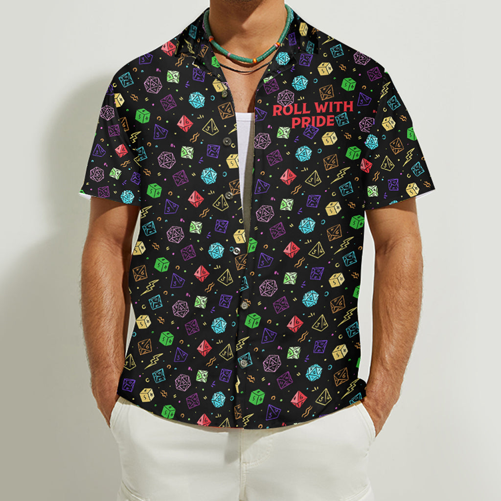 Personalized RPG Hawaiian Shirt with Pride Design for Players Hawaiian Shirt GradoCreations