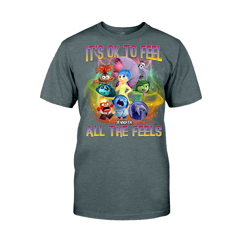 Personalized Emotional Characters T-Shirt & Hoodie Gift T-shirt & Hoodie GradoCreations