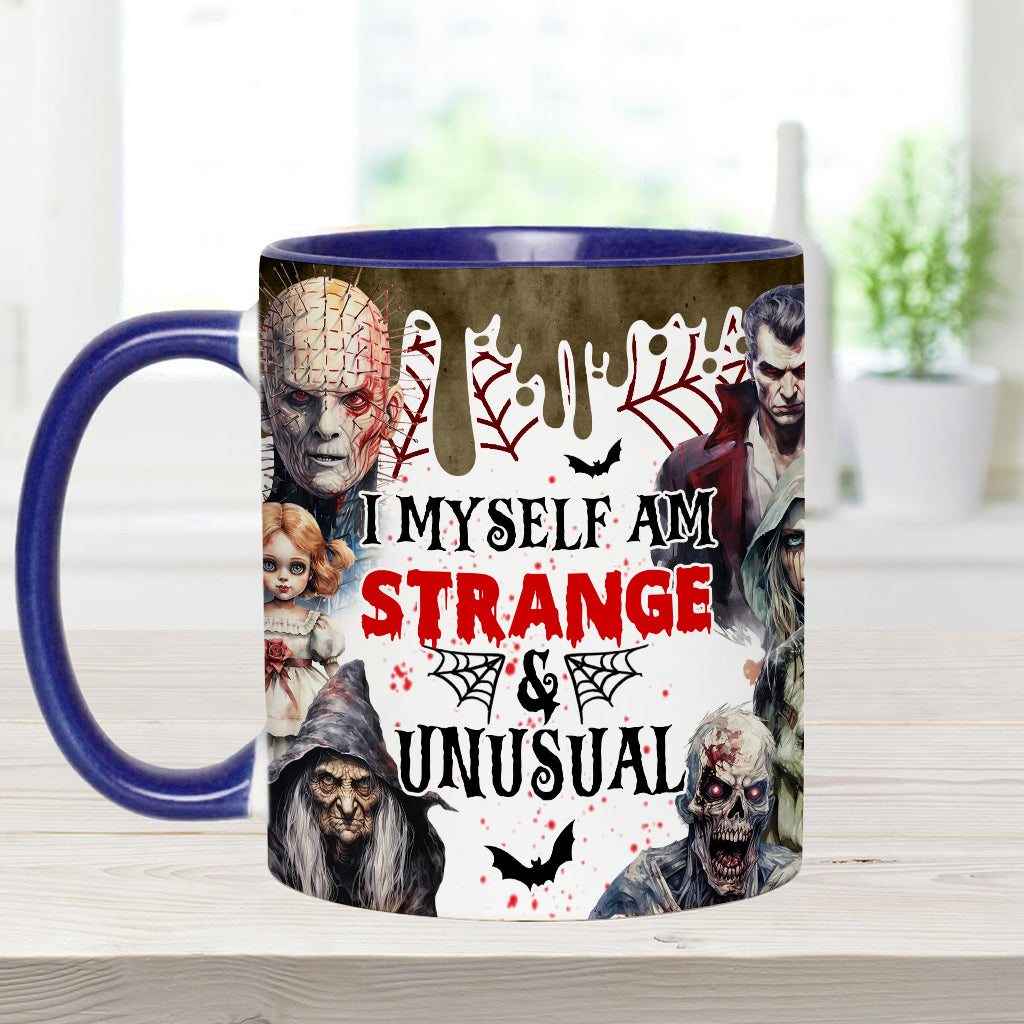 Personalized Horror-Themed Accent Mug Custom Name Gift Accent Mug GradoCreations
