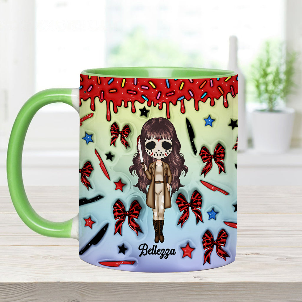 Personalized Accent Mug for Murder Mystery Lovers - Fun Gift Accent Mug GradoCreations