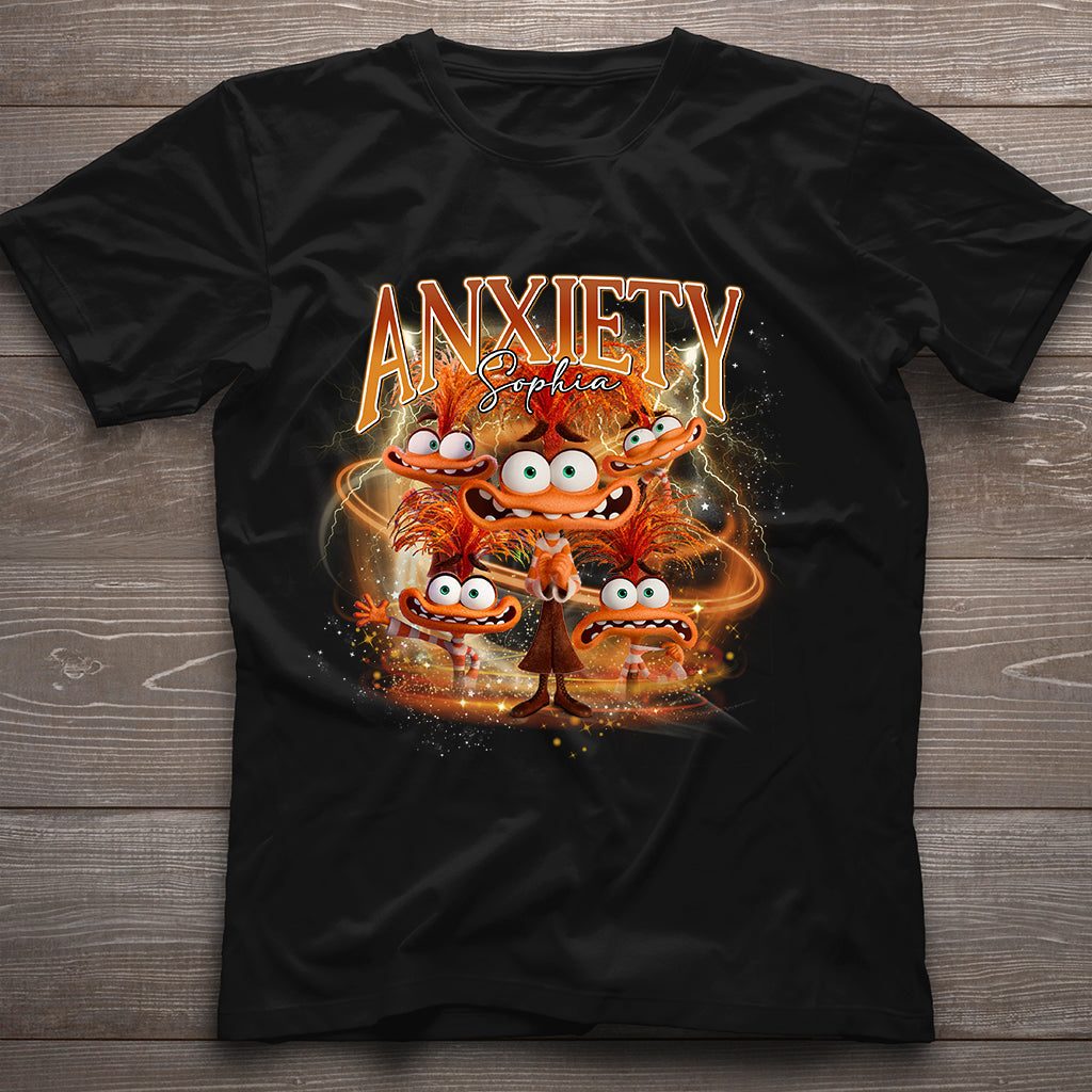 Personalized Emotion T-shirt & Hoodie Custom Name Gift T-shirt & Hoodie GradoCreations