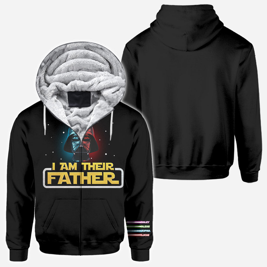 Personalized I Am Your Father All Over Shirt Custom Names Gift for Dad All Over Shirt GradoCreations