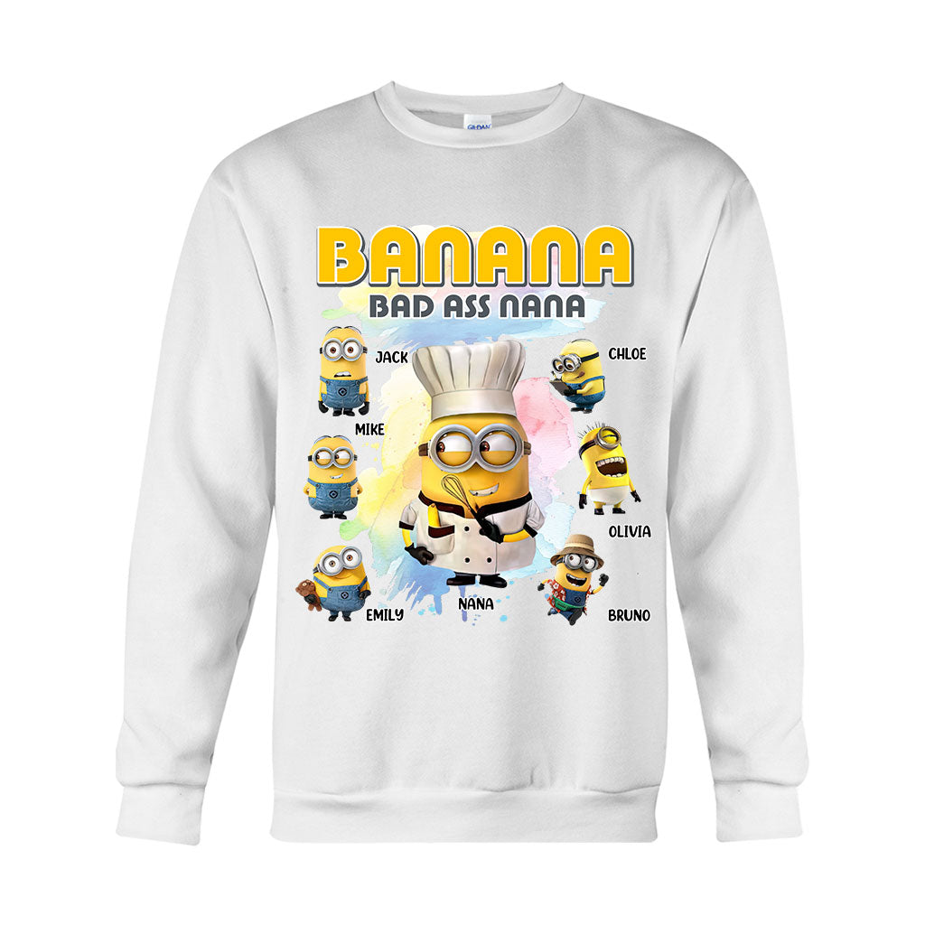Personalized Banana Nana T-shirt Custom Gift for Grandma T-shirt & Hoodie GradoCreations