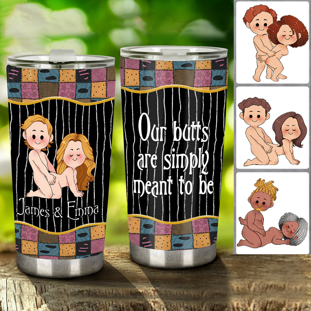Personalized Nightmare Tumbler Custom Name Couple Gift Tumbler GradoCreations