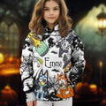 Personalized Halloween All-Over Shirt Custom Name Gift for Kids All Over Shirt GradoCreations