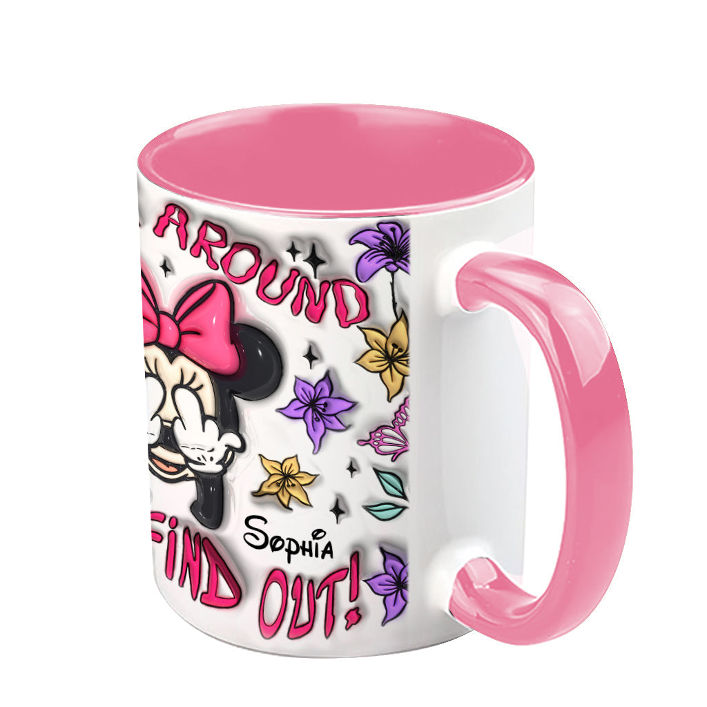 Personalized Ceramic Accent Mug with Playful Design for Birthdays and Graduations Accent Mug GradoCreations
