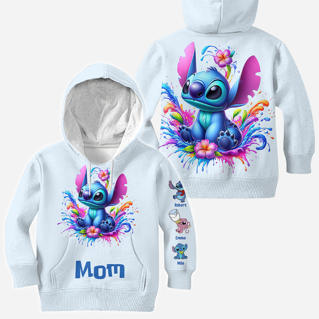 Personalized Ohana All Over Shirt Gift for Mom - Unique Birthday & Mother's Day Apparel All Over Shirt GradoCreations