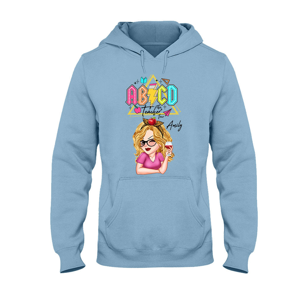 Personalized Teacher T-shirt & Hoodie Custom Name Gift for Teacher T-shirt And Hoodie GradoCreations