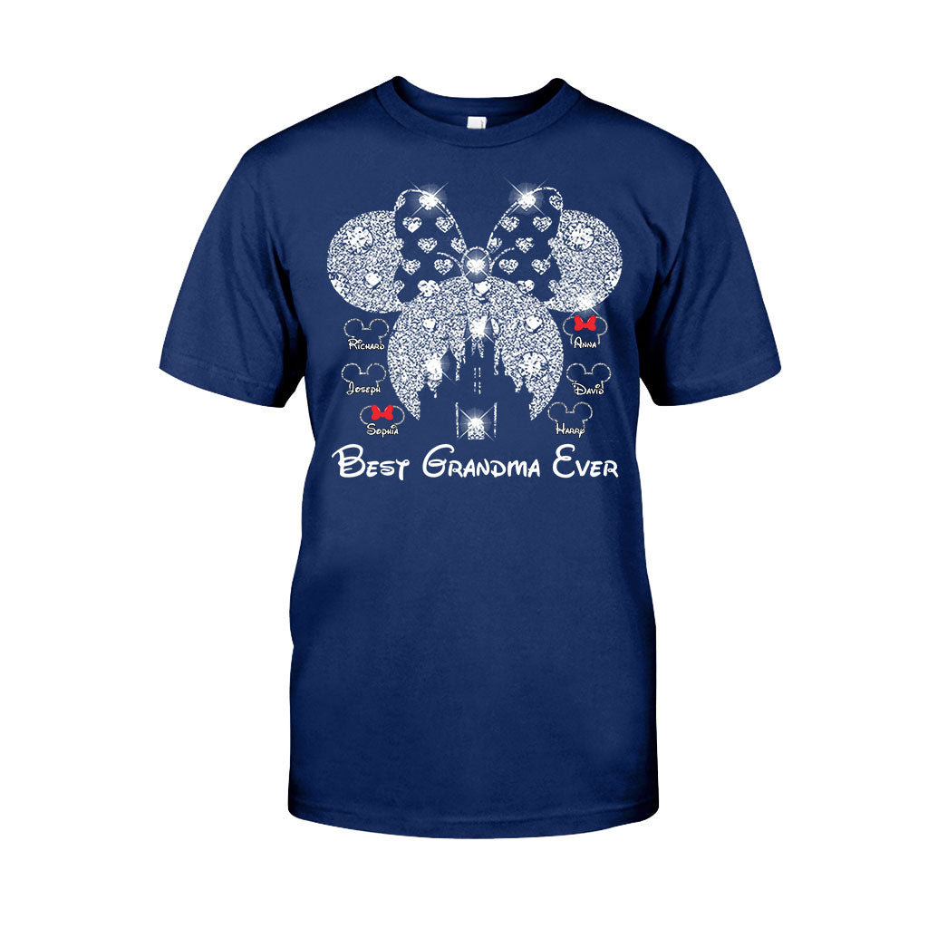 Personalized Best Grandma Ever Mouse T-shirt & Hoodie Gift T-shirt & Hoodie GradoCreations