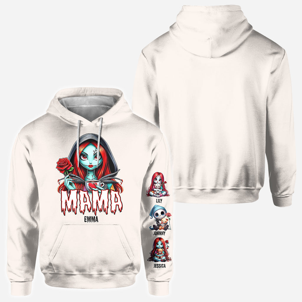 Personalized Nightmare Themed All-Over Shirt Gift for Mom All Over Shirt GradoCreations