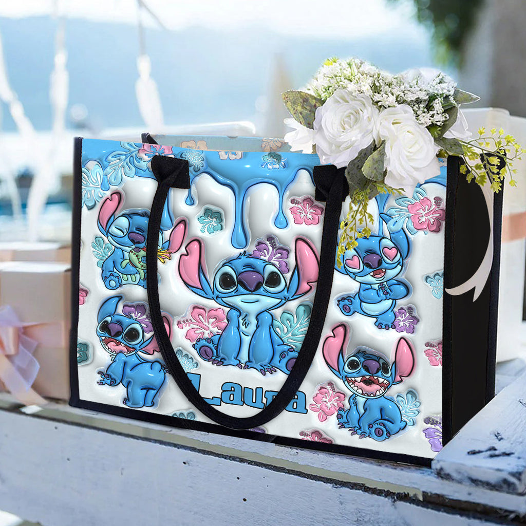 Personalized Ohana Canvas Tote Bag Custom Name Gift for Mom Canvas Tote Bag GradoCreations